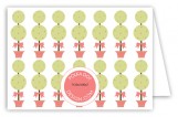 Trimmed Topiaries Folded Note Card