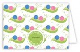 Twin Peapod Folded Note Card