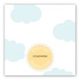 Twin Stork in the Sky Gift Tag