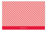 Western Gingham Flat Note Card