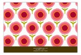 Yellow Sunny Flower Flat Note Card