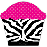 Zebra Cupcake