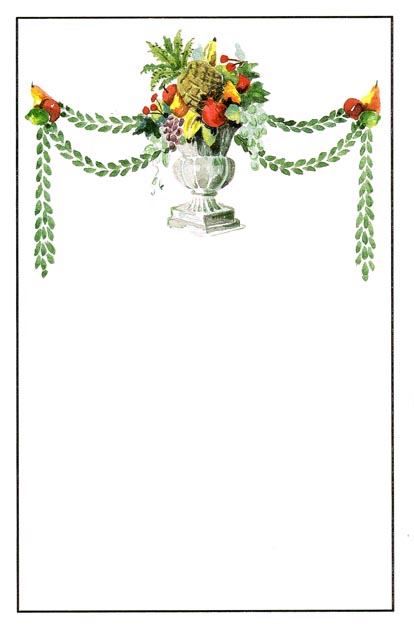 Urn with Garland