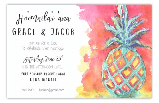 3A435-Tropical-Hospitality New Releases from Odd Balls Invitations in Pine Bluff, Arkansas