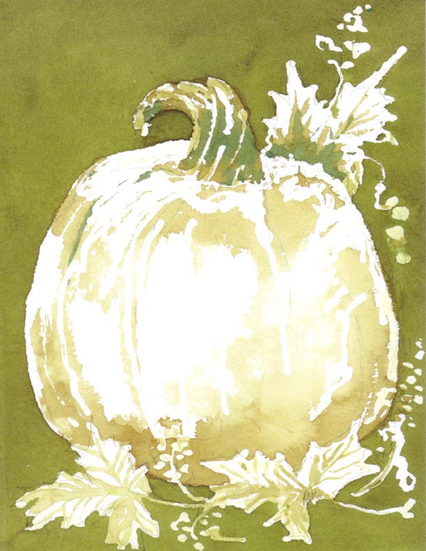 White Pumpkin Lettersheet