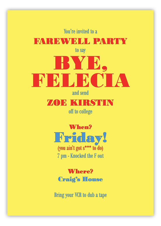 Bye Felecia Farewell Party