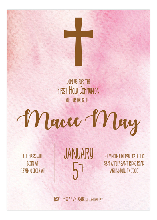 NP57RC1802-Purple-Pink-Faded-Light-First-Holy-Communion-Invitations First Communion Invitations