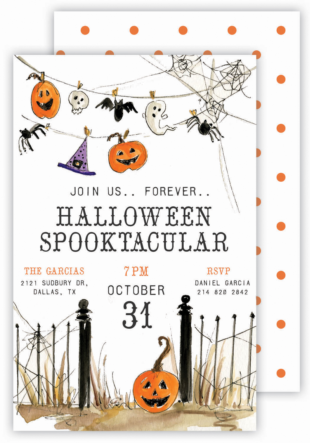 NP58HW4102181 Halloween Party Menu