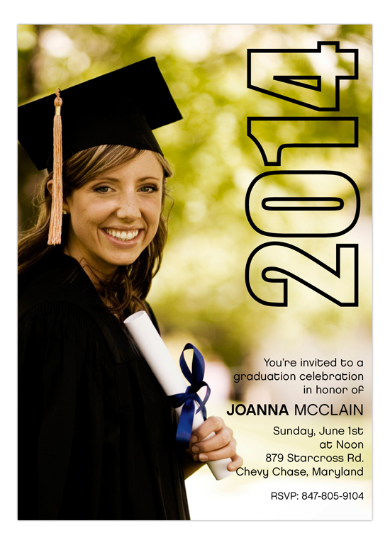 PDDD-PP57GD1301 Graduation Party Invitations