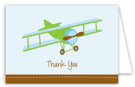 airplane-note-card-htly-ty35ev101htly Personalized Thank You Cards