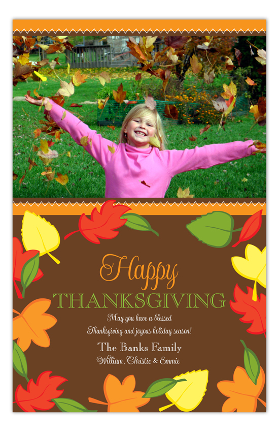 autumn-leaves-photo-card-pspdd-pp58c148 Thanksgiving Dinner Ideas