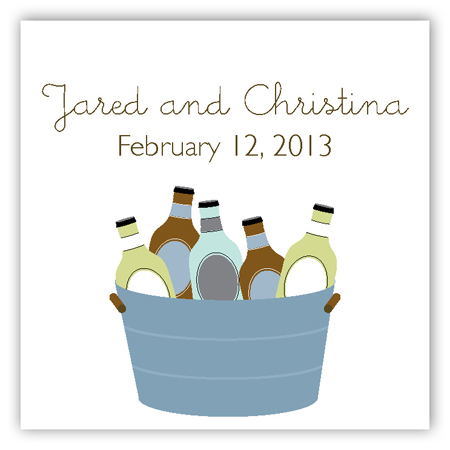 Beers and Cheers Custom Gift Tags