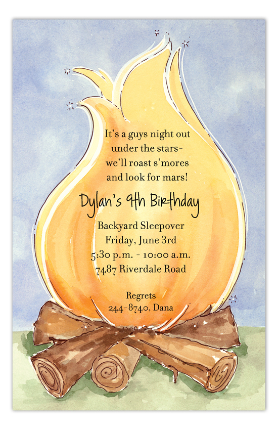 big-campfire-invitation-picpd-np58bd0d12 Girl Birthday Invitations