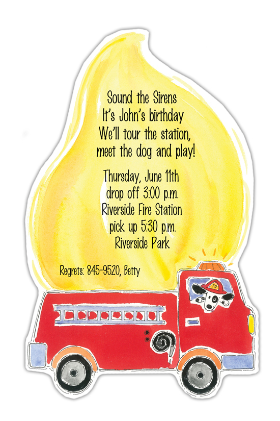 blazing-fun-die-cut-invitation-picp-21536dc Cheap Invitations, Cheap Stationery & Cheap Party Invitations