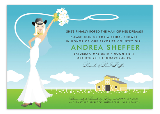 blonde-classic-country-bride-invitation-dm-in268 Get Ready for the Polka Dot Invitations Big Clearance Sale!