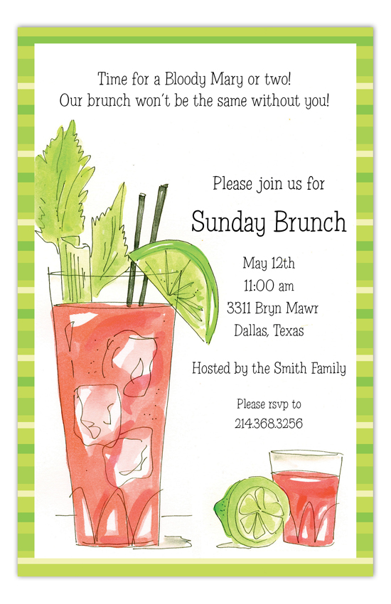 Invitation Wording Brunch Images - Invitation Sample And 