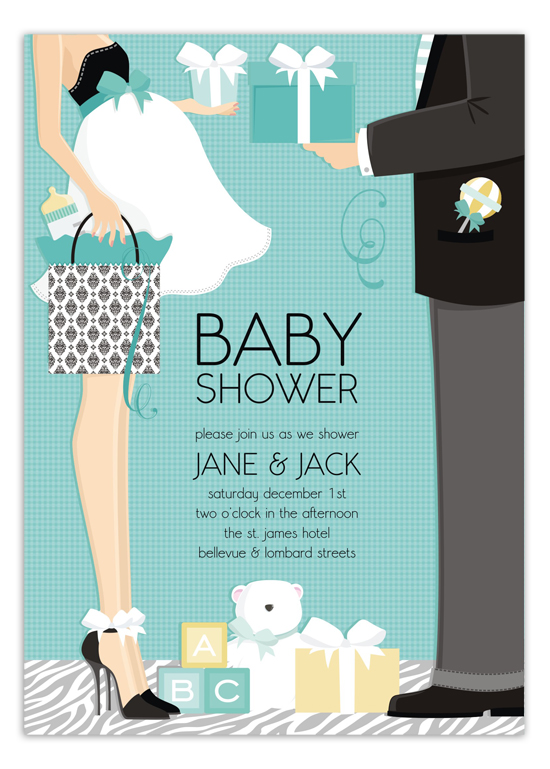 blue-classic-couple-baby-shower-invitation-dm-in287 Get Ready for the Polka Dot Invitations Big Clearance Sale!