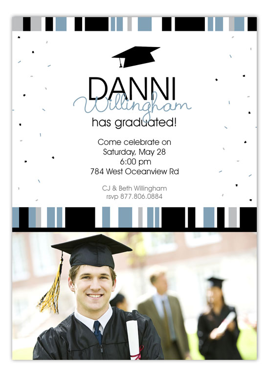 blue-hats-off-to-you-photo-card-pddd-pp57gd8022 Graduation Party Invitations