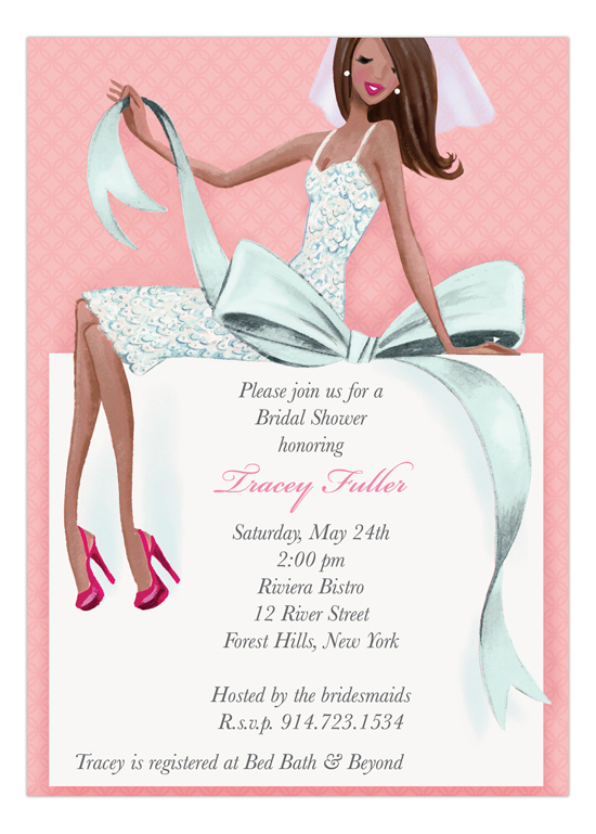 bmdd-np57ws-bbmiw Bridal Shower Invitations