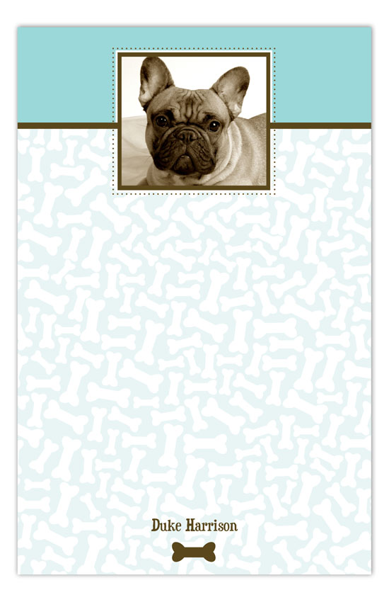 Bones About It Photo Personalized Notepads