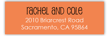 Boo Bash Address Label