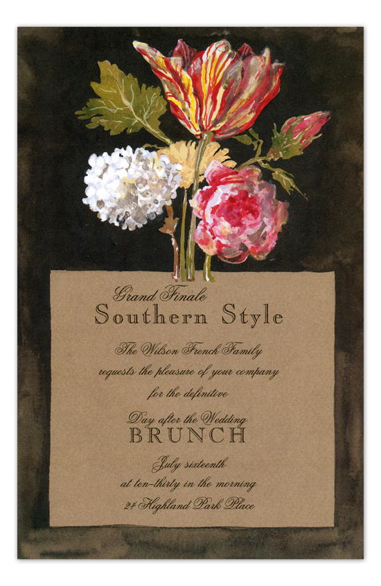 botanical-still-life-invitation-ob-3a046 How To Host A Chic Brunch & Bubbly Bridal Shower Party