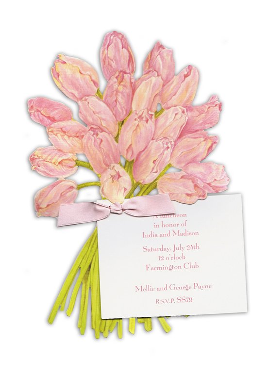 bouquet-of-tulips-invitation-slc-ss79 Free Printing Sarah LeClere Invitations - Limited Time Only