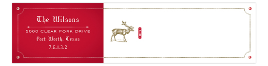 Caribou Envelope Wrap