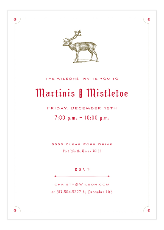 Caribou Invitation