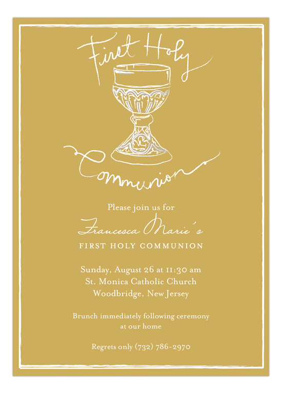 Chalice Invitation