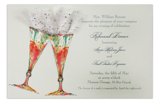 Cheers My Dears Invitation