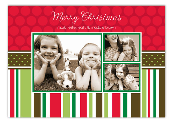 Christmas Memories Traditional Photo Card