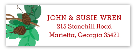 Christmas Seal Address Label