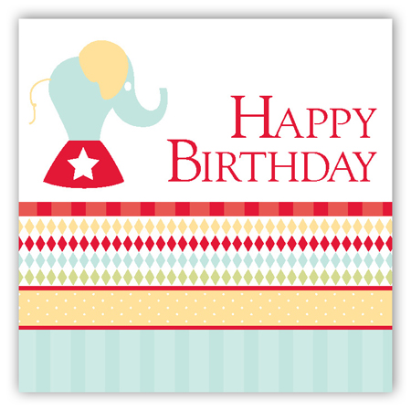 Circus Act Gift Tag