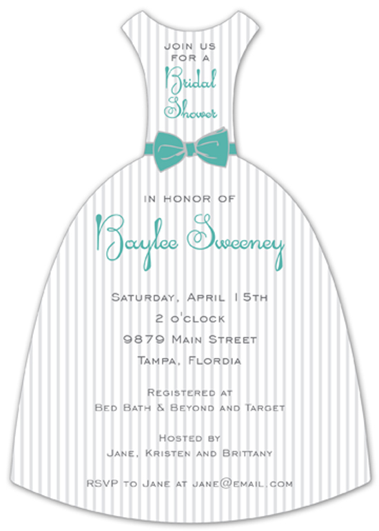 Classic Stripes Invitation