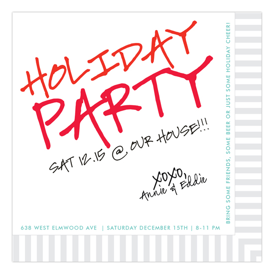 cocktail-napkin-holiday-invitation-dmdd-np55hc1123dmdd How to Throw a Great Holiday Cocktail Party