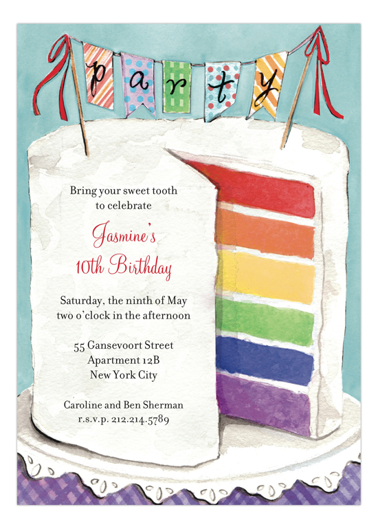colorful-cake-invitation-bmdd-np57py1206bmdd Bonnie Marcus Invitations