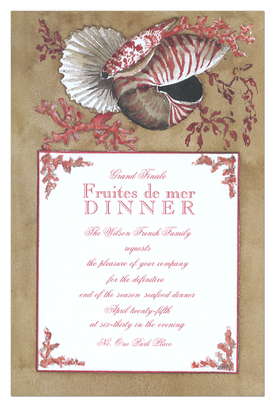 Coral Invitation