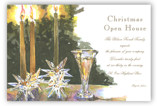 Crystal Stars Invitation