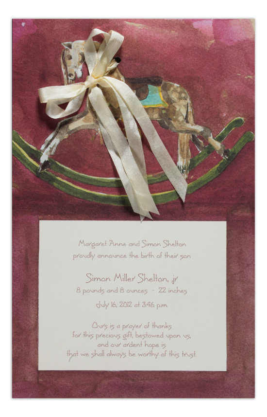 Dappled Steed Invitation