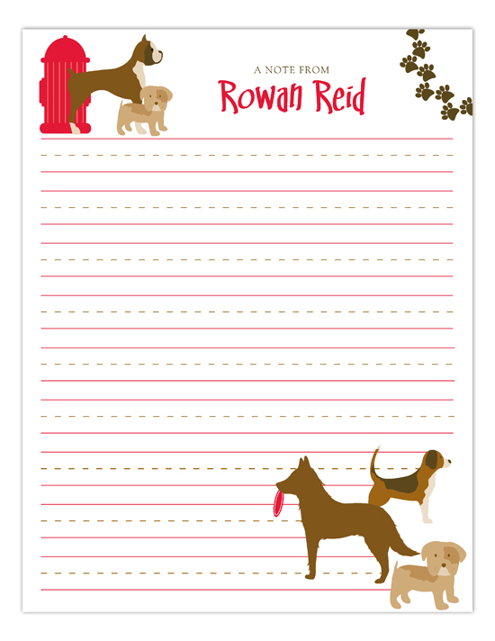 Dog Lovers Notepad