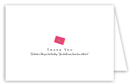 Fabulous Clutch Note Card