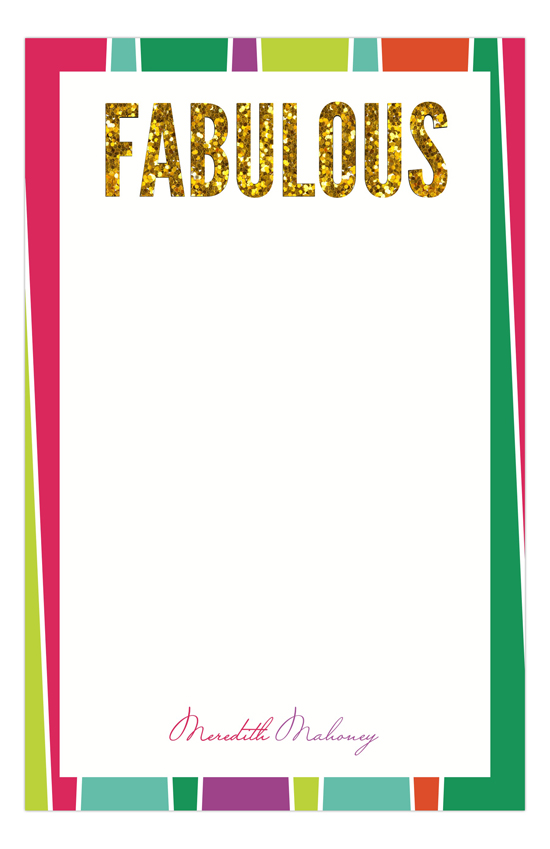 Fabulous Notepad