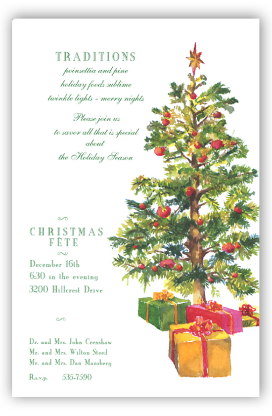 Family Tree Invitation