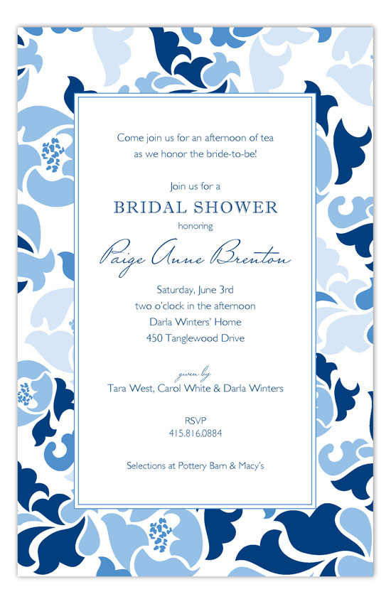 Fancy Fleur Invitation