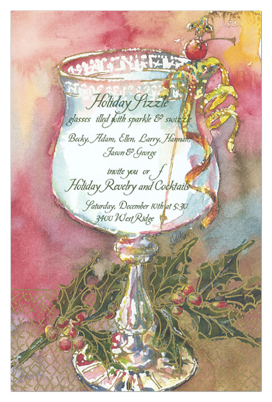 Gaudy Goblet Invitation