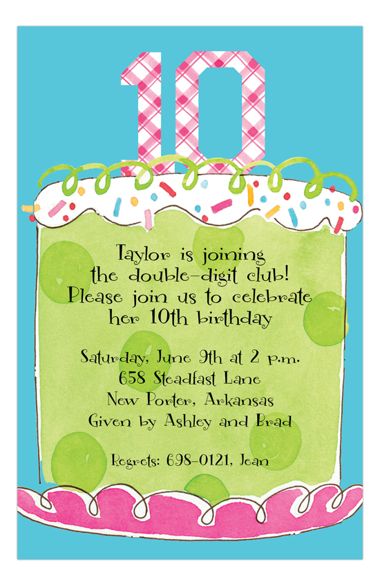 girl-tenth-birthday-invitation-cute-10th-birthday-invitations-for-girls