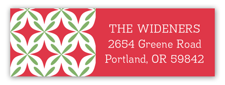 Holiday Collage Address Label