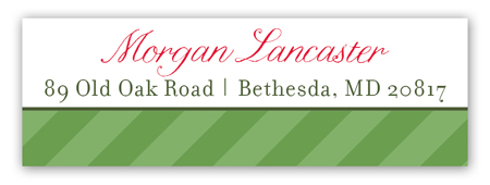 Holiday Nutcracker Address Label