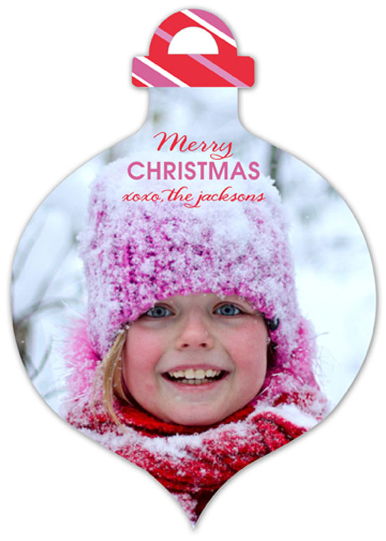 Keep Calm And Jingle On Ornament Photo Card